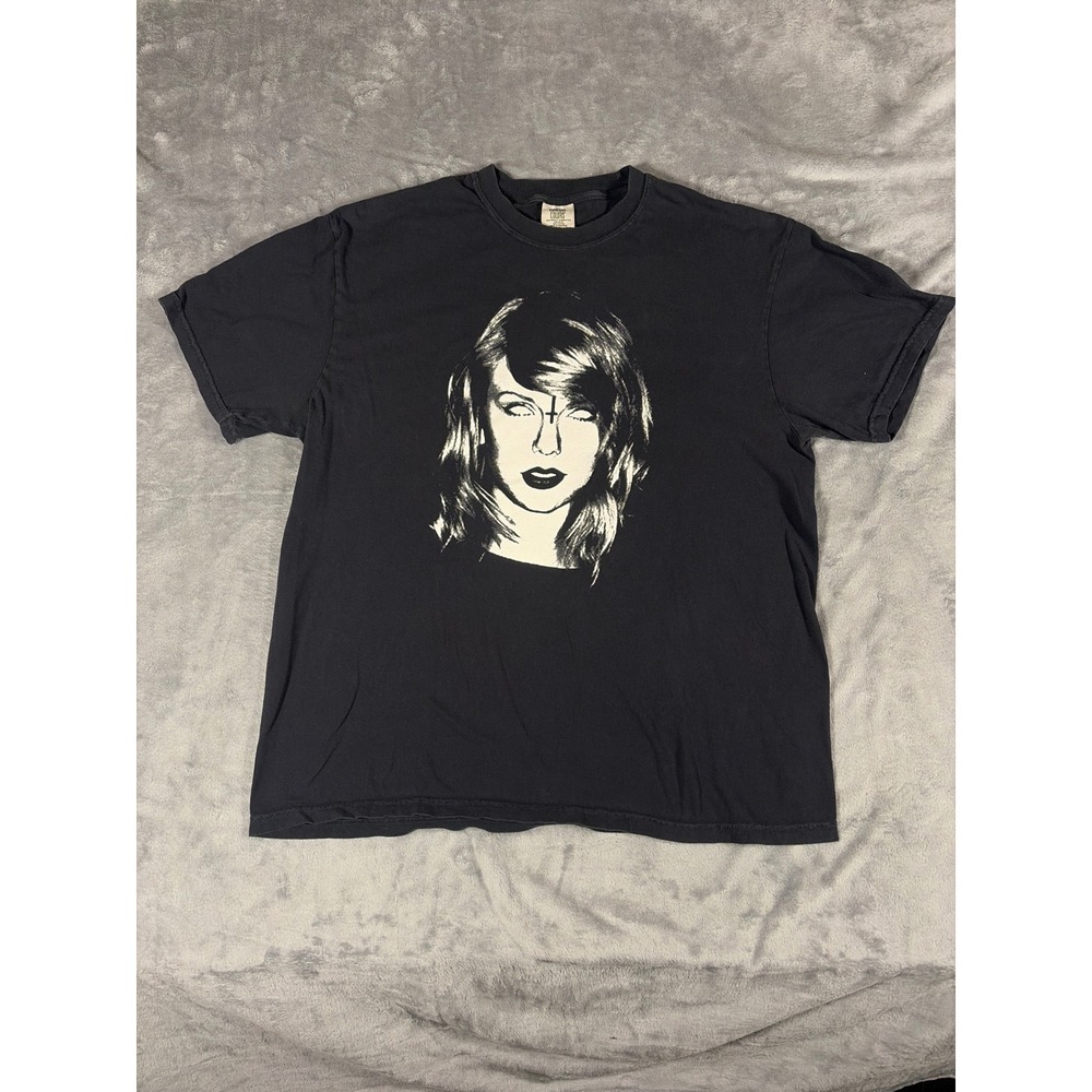 Comfort Colors Mark of the Beast Graphic T-Shirt Black XL Heavyweight Cotton